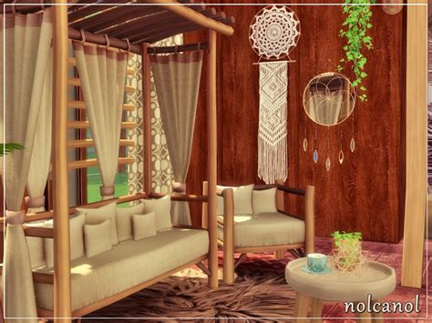 The Sims Resource Boho Bedroom Tsr Cc Only