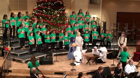 Childrens Choir At The Christmas Concert 2016 Youtube