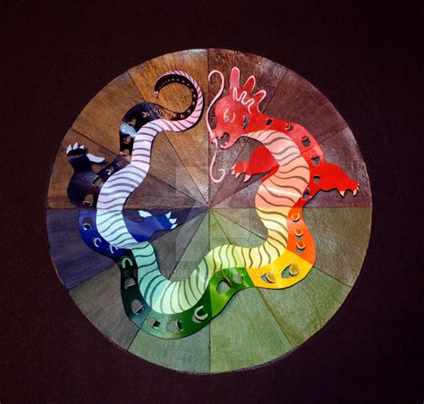 Dragon Color Wheel By Bethmcbeth On Deviantart