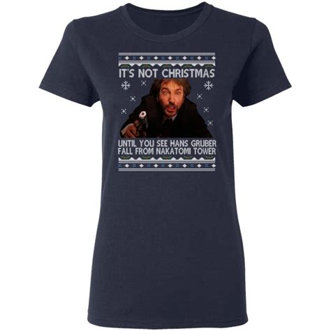 Die Hard Its Not Christmas Until Hans Gruber Falls From Nakatomi Tower