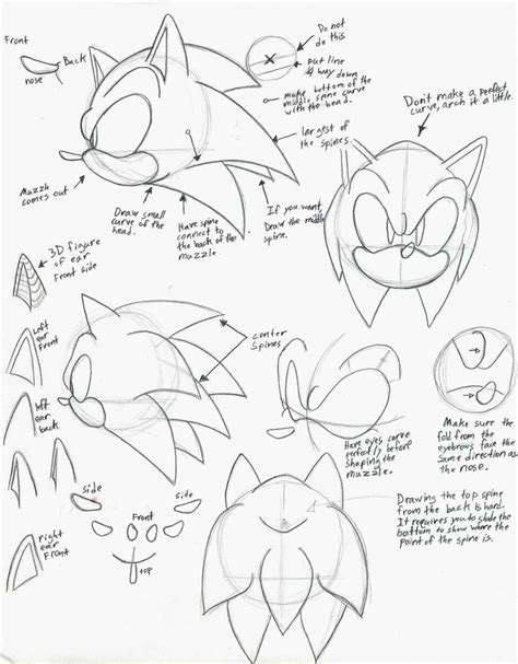 How To Draw Sonic Part 1 How To Draw Sonic Sonic Drawings