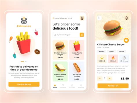 Food Ordering App Design By Aditya Singh For Nickelfox Uiux Design