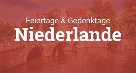 Feiertage 2023 Niederlande