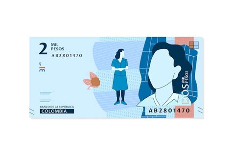 Ilustra O Desenhada M O Do Peso Colombiano Vetor Gr Tis