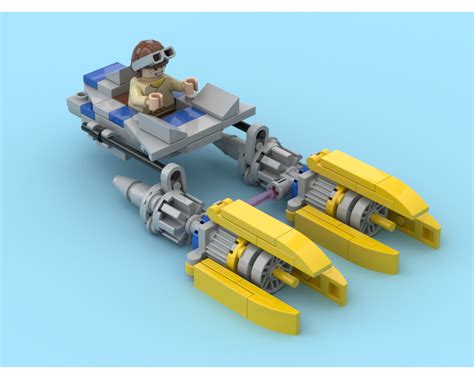 Lego Moc 21957 Anakins Podracer Star Wars Mini Star Wars Episode