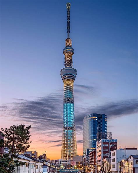 Visit Japan Tokyo Skytree Is Currently The Worlds Tallest Tower