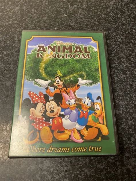 Disneys Animal Kingdom Dvd Where Dreams Come True Free Shipping