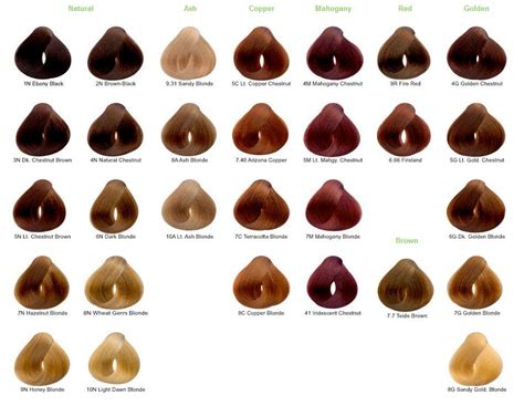 Color Chart For Naturtint Im One Of Those Naturalistas Forever