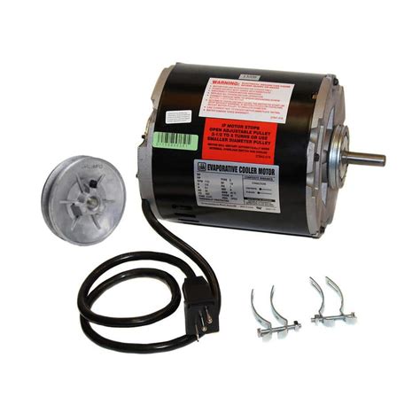 Dial 2 Speed 12 Hp Evaporative Cooler Motor Kit 2548 The Home Depot