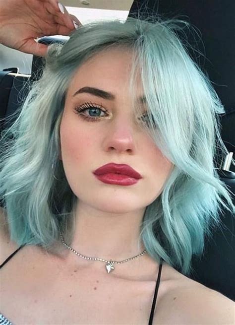 stunning sky blue hair colors and hairstyles to follow in year 2020 find here so many amazing