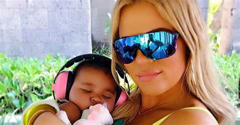 Khloe Kardashian Does Daily Affirmations With Daughter True