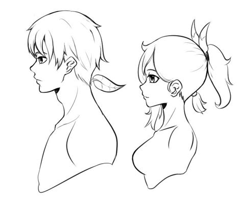 Anime Face Side View Reference Anime And Manga Are Popular Japanese
