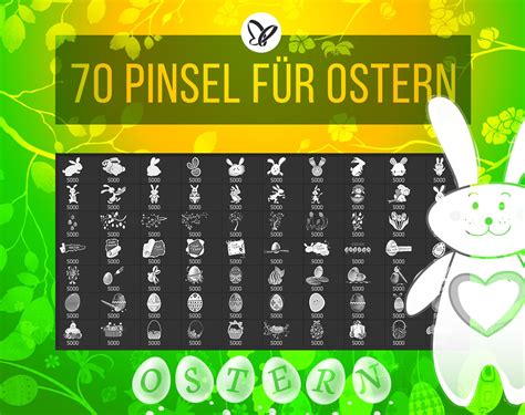 Hier sind infos zur zahlungsbestätigung und eine vorlage! Frühlingsmotive, Osterhasen, Ostereier - 70 Pinsel für Photoshop & Co | Frühlingsmotiv ...