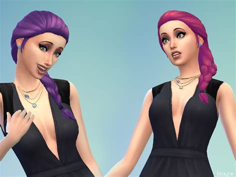 Kirayne French Side Braid Recolor Spa Day Gp Needed