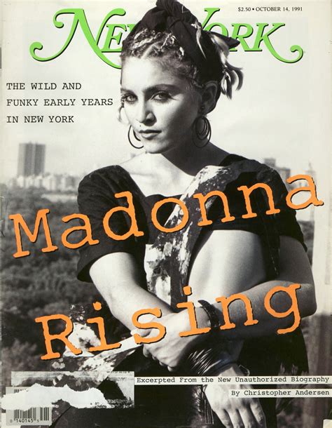pud whacker s madonna scrapbook new york magazine 1991 madonna rising