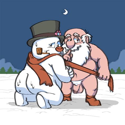 Rule 34 1 1 2020 Anthro Ass Balls Belly Christmas Clothing Duo Flaccid Frosty The Snowman Gay