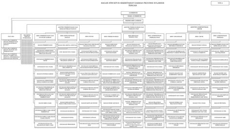Struktur Organisasi Pemerintah Provinsi Sulawesi Tengah