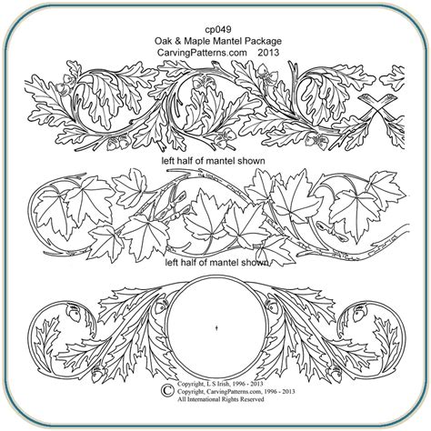 About 0% of these are tool set, 0% are other tools, and 0% are other hand tools. Oak & Maple Mantels Patterns - Classic Carving Patterns
