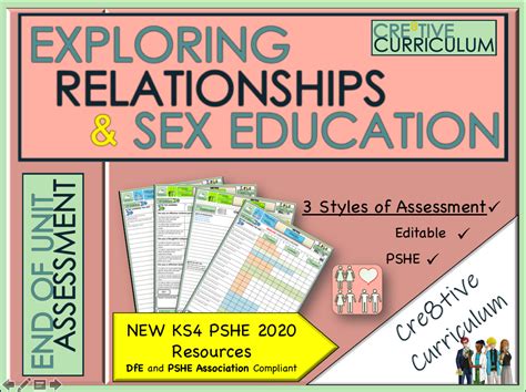 Cre Tive Resources Ks Relationship And Sex Education Unit Rse C Hot