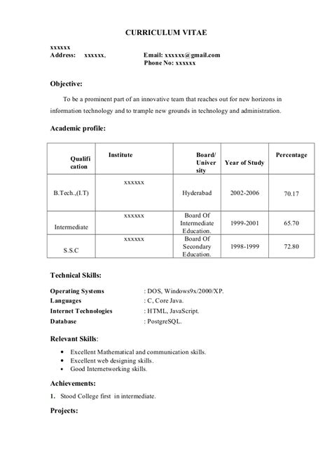 Resume making tips with sample resume model templates. Fresher resume-sample12 by Babasab Patil