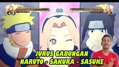 Jurus Gabungan Naruto Sasuke Sakura Youtube