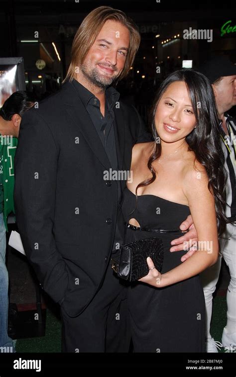 Josh Holloway And Wife Yessica Kumala Hi Res Stock Photography And