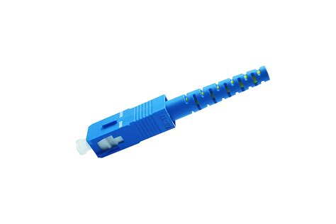 Sc Pc Fiber Optic Connector Simplex Singlemode Mm Mm China Sc Fiber Connector And Fiber