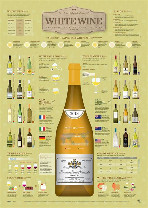 1804 White Wine Infographic Poster Wine Infographic Wine Wine Recipes