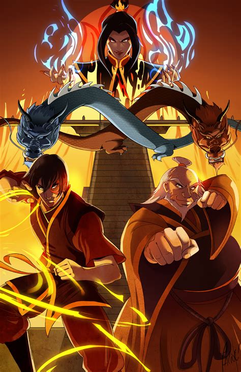 Firebending Masters Avatar The Last Airbender The Legend Of Korra