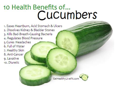 2.heart health even if you're young, you should think about your heart health, especially considering that as many as 92.1 million people in the u.s. Benefits of Cucumbers via @care2healthy - ecogreenlove