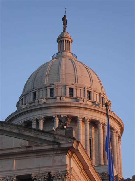 Oklahoma State Capitol Dome Oklahoma City Oklahoma Flickr