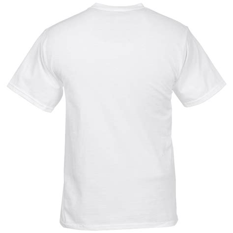 Hanes Authentic T Shirt Full Color White 24 Hr 6729