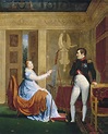 Empress Marie Louise of Habsburg-Lorraine Painting a Portrait of ...