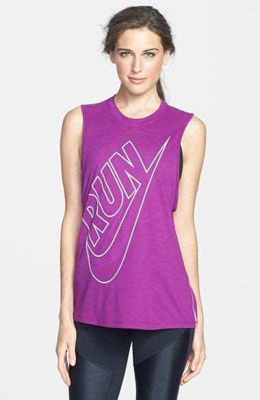 Nordstrom Nike Tailwind Dri Fit Muscle Tank Workout Tops For Women Athletic Tank Tops