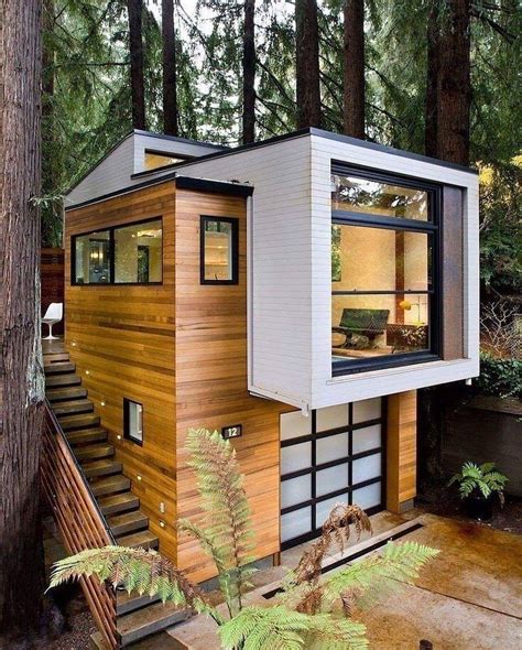 pin by ana on tiny home in 2020 tiny house exterior modern tiny house modern house design