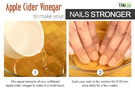 10 Easy Ways To Strengthen Your Nails Emedihealth Apple Cider