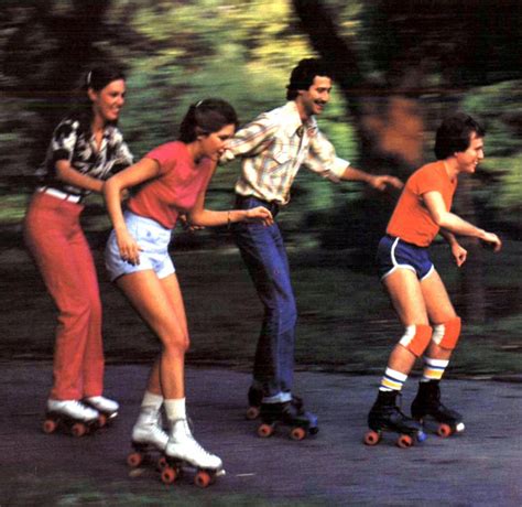 Ausgelassen Sympathisch Konsole Roller Skates 70s Style Ausrüstung
