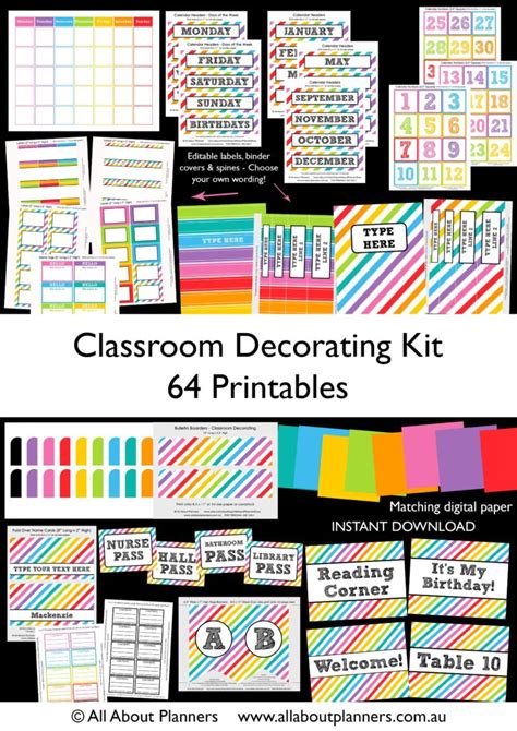 How To Make Teaching Printables And Classroom Decorating Kits To Sell