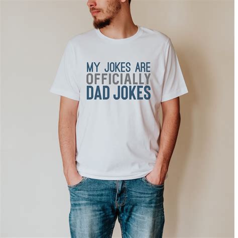 My Jokes Are Officially Dad Jokes Tee Shirt T For Father My Xxx Hot Girl
