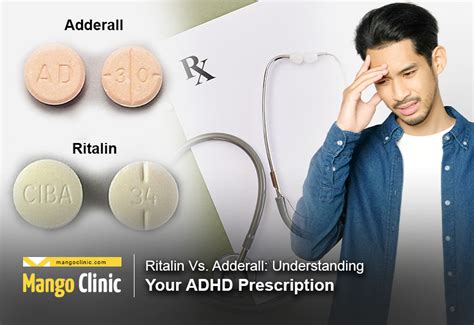 Ritalin Vs Adderall Understanding Your Adhd Prescription · Mango Clinic