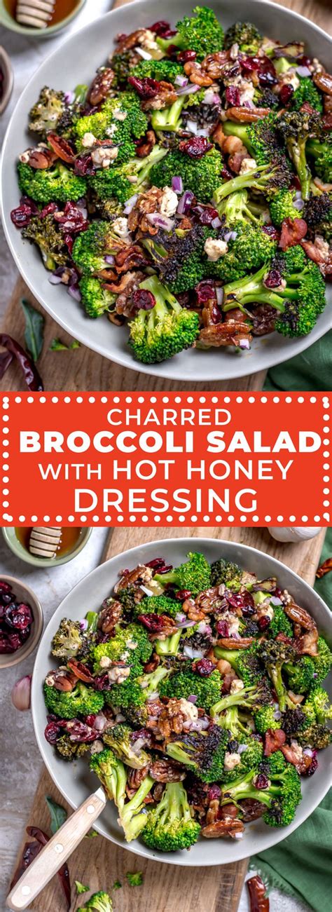 Whisk until the mixture is well blended. Charred Broccoli Salad with Hot Honey Dressing | Recipe in ...