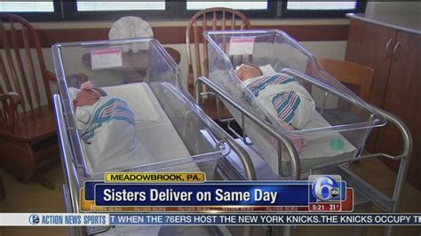 Northeast Philadelphia Sisters Deliver Babies 5 Hours Apart 6abc