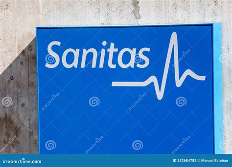 Sanitas Logo On Sanitas Center Editorial Photography Image Of