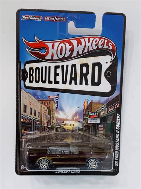 Hot Wheels Boulevard Series Ford Mustang Ii Concept Real Rider My Xxx