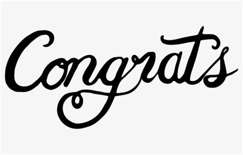 Congratulation Png Images Calligraphy Png Transparent Background