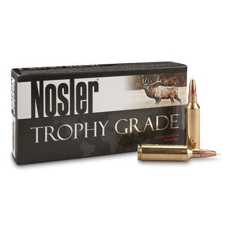 Nosler Trophy Grade 270 Wsm 140 Grain Ab 20 Rounds 179615 270 Wsm