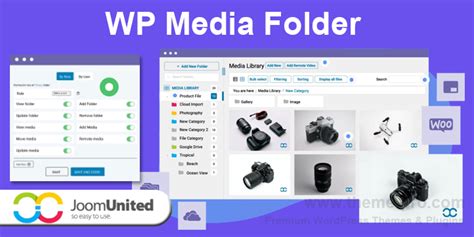 Joomunited Wp Media Folder And Add Ons Wp Plugin Themepro