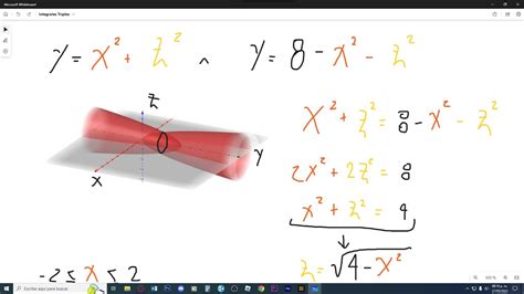 Use Una Integral Triple Para Hallar El Volumen Del Sólido Encerrado Por