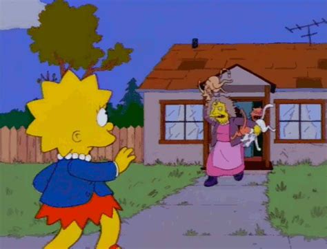 La Folle Aux Chats Des Simpsons Communauté Mcms