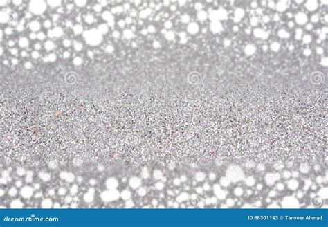 White Glitter Close Up Background Design Stock Image Image Of Design
